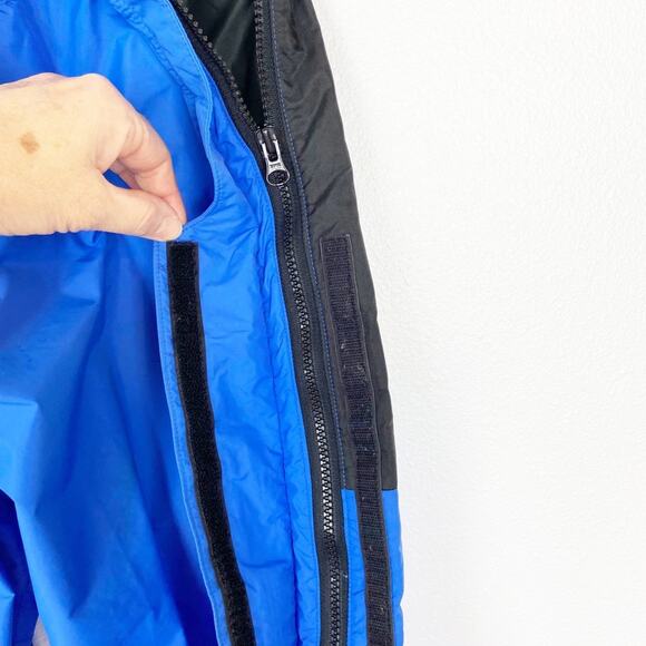 Vintage 80s Moonstone Gore Tex Ski Pants Snow Slopes Unisex Blue Black Small - Picture 9 of 14